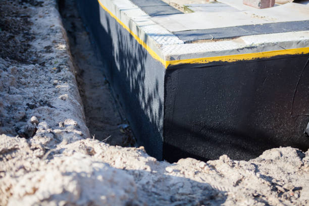 Residential Waterproofing installation at a Bluffton, OH home by SJ Waterproofing Pros